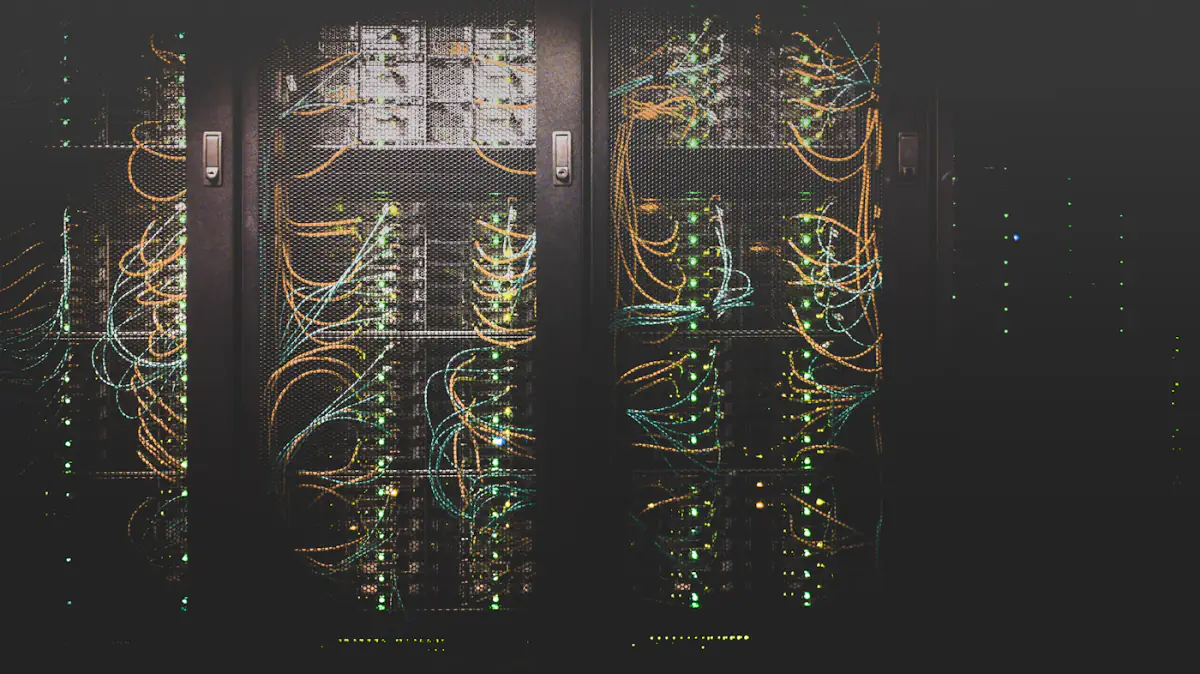 Netzwerk- und Server-Infrastruktur eines Unternehmens