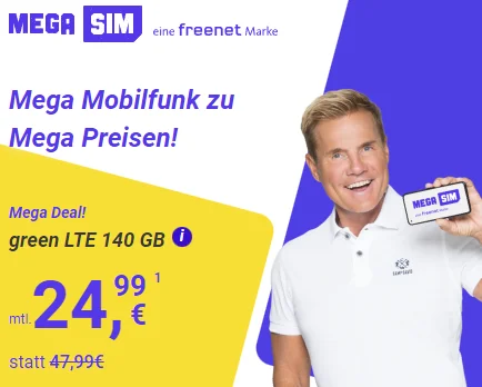 Freenet Mega Deal 25 GB Telekom