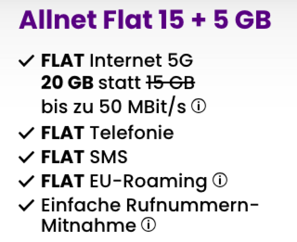 sim24.de Allnet Flat 25 + 25 GB