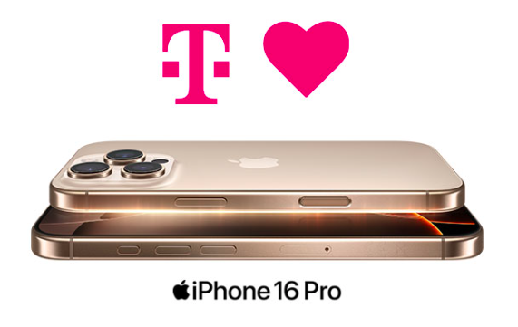 Telekom MagentaEins Mobil S mit Apple iPhone 16 Pro