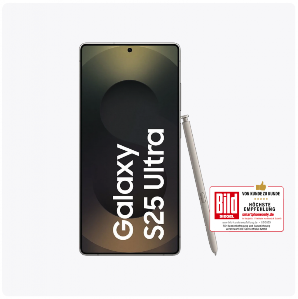 Samsung Galaxy S25 Ultra 256GB Titanium Black Ratenkauf Finanzierung