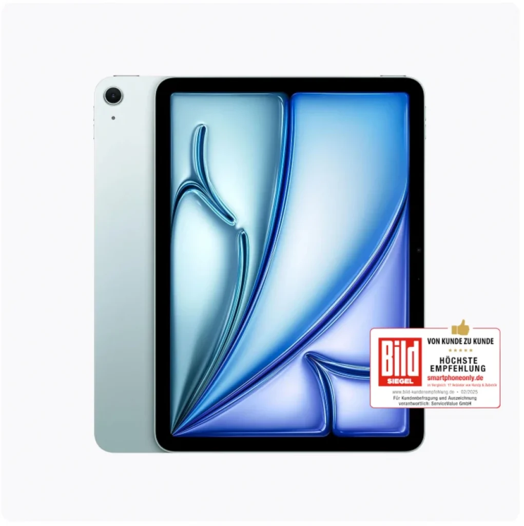 Ratenkauf Apple iPad Air (2024) 11 Zoll 128GB Blau Wi-Fi