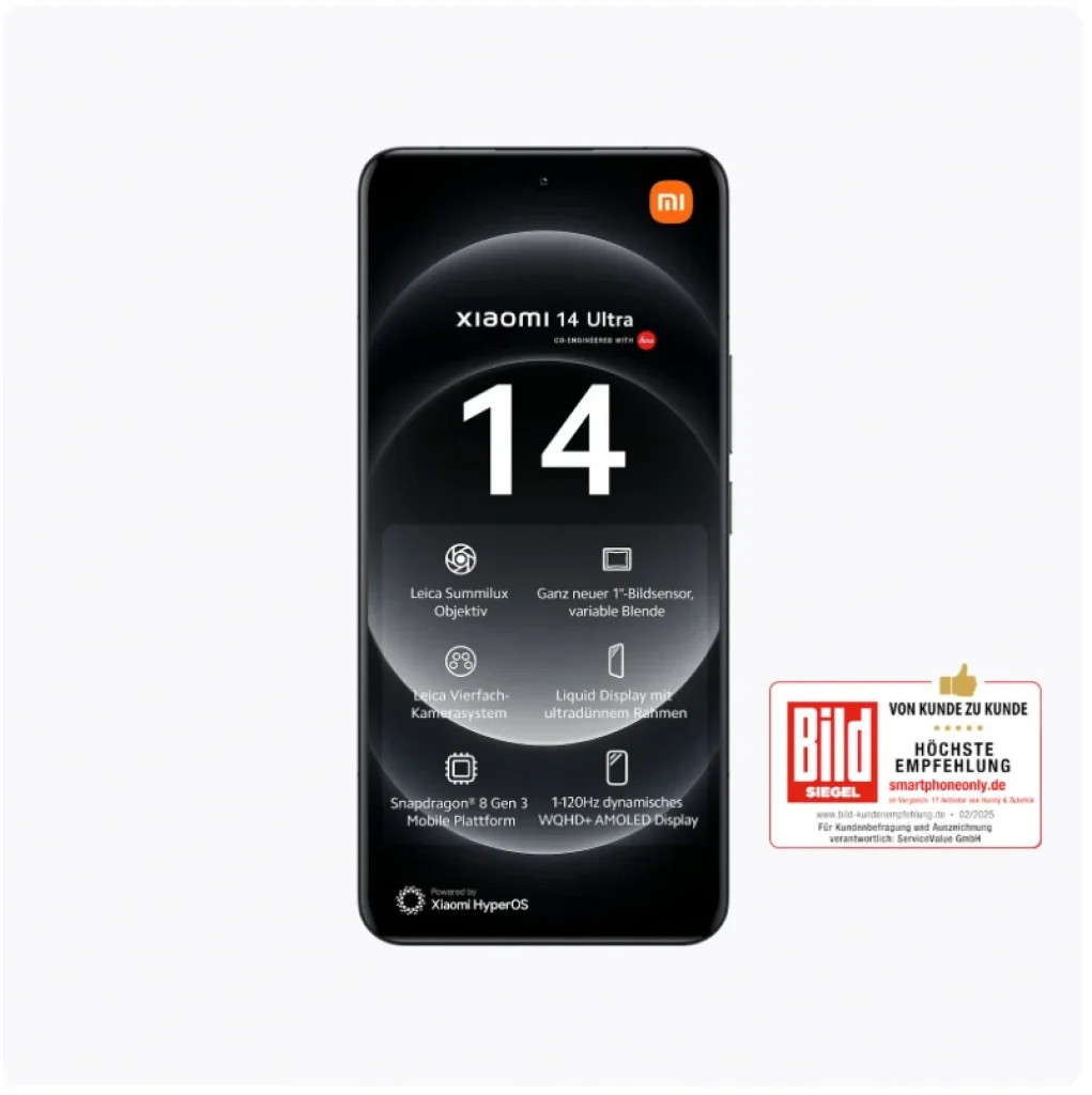 Xiaomi 14 Ultra Ratenkauf Finanzierung
