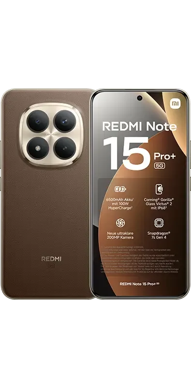 Xiaomi Redmi Note 15 Pro+ 5G 256 GB mit Super Select M