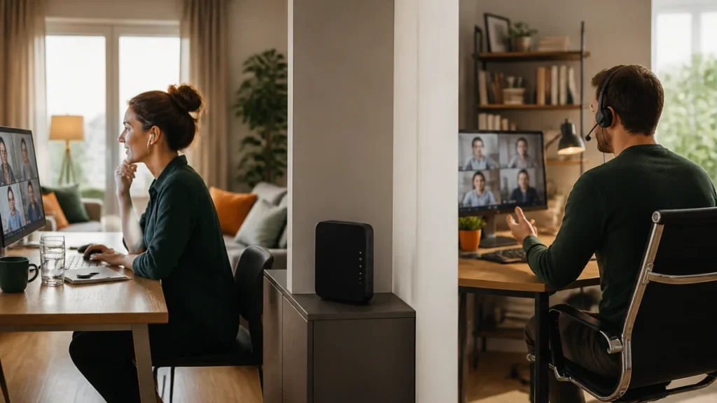 Redaktionelles Praxisvisual zu DSL-Geschwindigkeit richtig wählen: Bedarf, Upload und WLAN einordnen Redaktionelles Praxisvisual zu DSL-Geschwindigkeit richtig wählen: Bedarf, Upload und WLAN einordnen