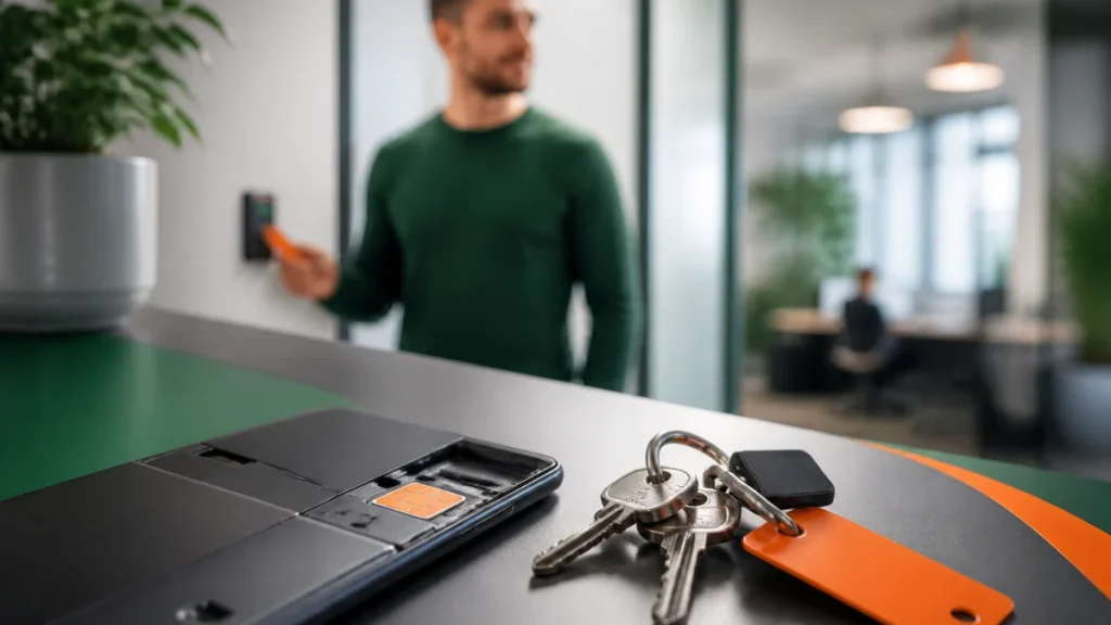 Redaktionelles Praxisvisual zu eSIM im Unternehmen: Verwaltung, Sicherheit und Gerätewechsel planen Redaktionelles Praxisvisual zu eSIM im Unternehmen: Verwaltung, Sicherheit und Gerätewechsel planen