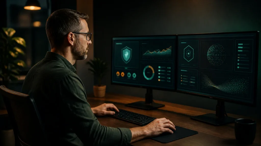Redaktionelles Praxisvisual zu Microsoft 365 Business Basic, Standard und Premium: Unterschiede für Unternehmen Redaktionelles Praxisvisual zu Microsoft 365 Business Basic, Standard und Premium: Unterschiede für Unternehmen