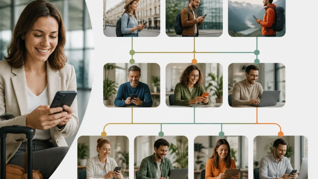 Redaktionelles Praxisvisual zu Welcher Vodafone Business Tarif passt zu welchem Mitarbeitertyp? Prime S, M, L und XL im Praxisvergleich Redaktionelles Praxisvisual zu Welcher Vodafone Business Tarif passt zu welchem Mitarbeitertyp? Prime S, M, L und XL im Praxisvergleich